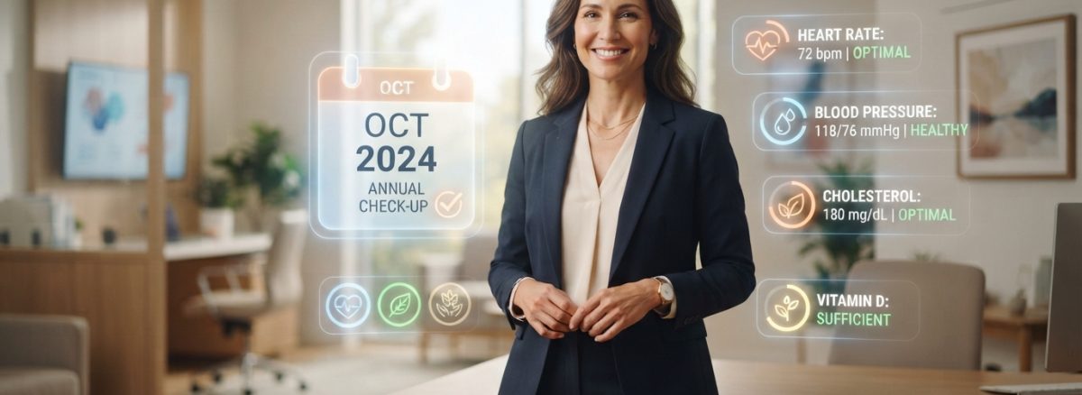 Annual Preventive Health Screenings help healthy adults detect hidden health conditions early through routine medical checkups, blood pressure monitoring, cholesterol testing, and preventive healthcare assessments.